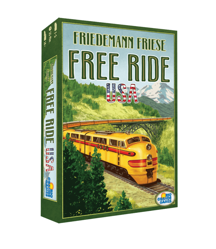 Friedmann Friese's - FREE RIDE USA - Rio Grande Games