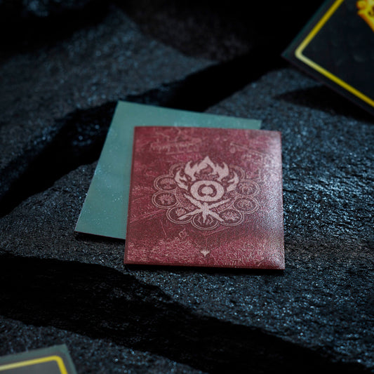 Dragon Shield: (100 Card Sleeves) Matte Dual Art - Gruul Clans - Guildpact Series - Magic: The Gathering