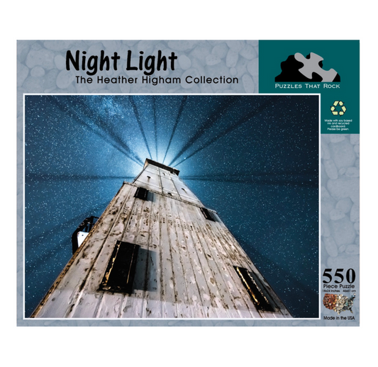 Night Light - Heather Higham Collection - 550 Piece Puzzle - Puzzles That Rock