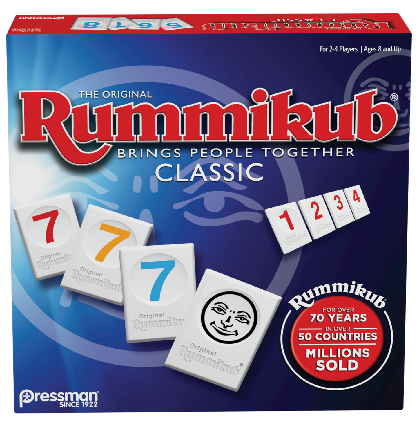 Rummikub - Classic Edition Tile Rummy Game - Pressman