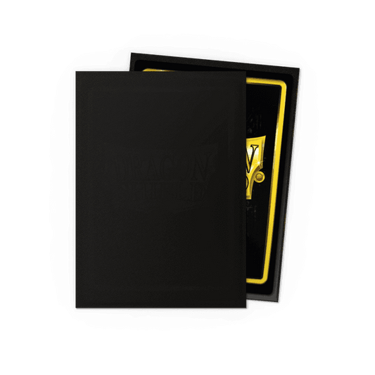 Dragon Shield Card Sleeves - 100 Count - Matte: Jet