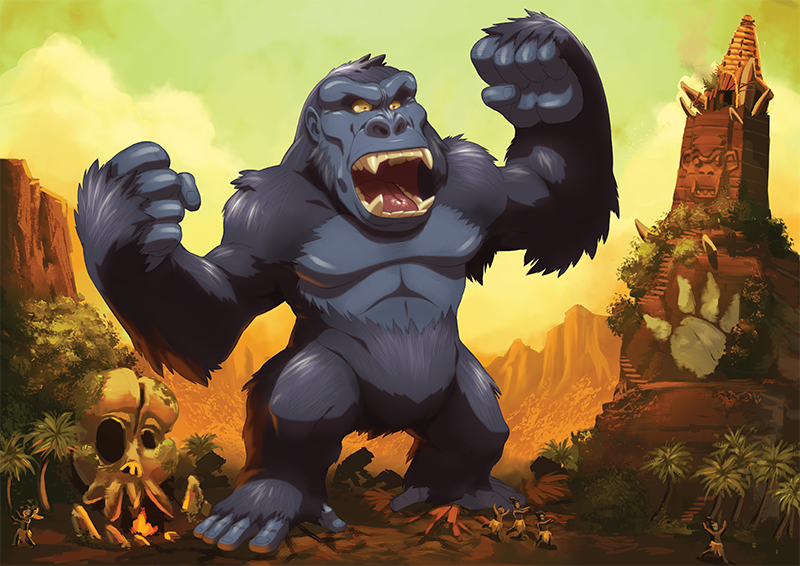 King of Tokyo - King Kong - Monster Pack Expansion #02 -  IELLO Games