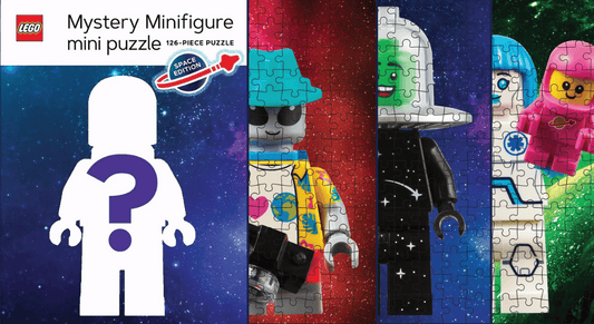 126 Piece Puzzle: LEGO Mystery Minifigure - Chronicle Books