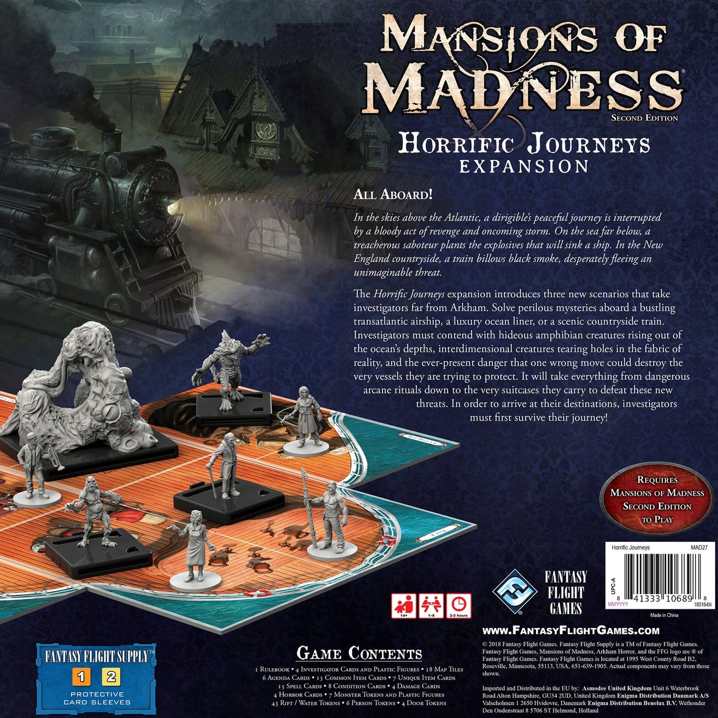Mansions of Madness - Horrific Journeys Expansion - Fantasy Flight