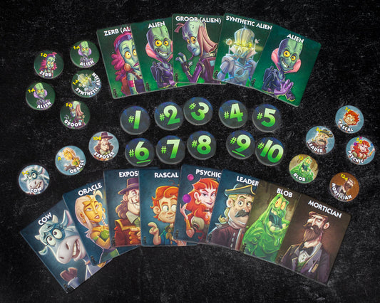 One Night Ultimate Alien - Party Board Game - Bezier Games