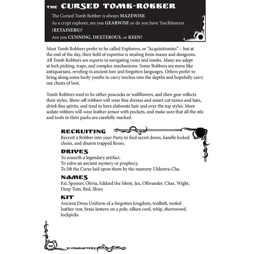 Mazes - The Classic Roleplaying Game - 9th Level Games