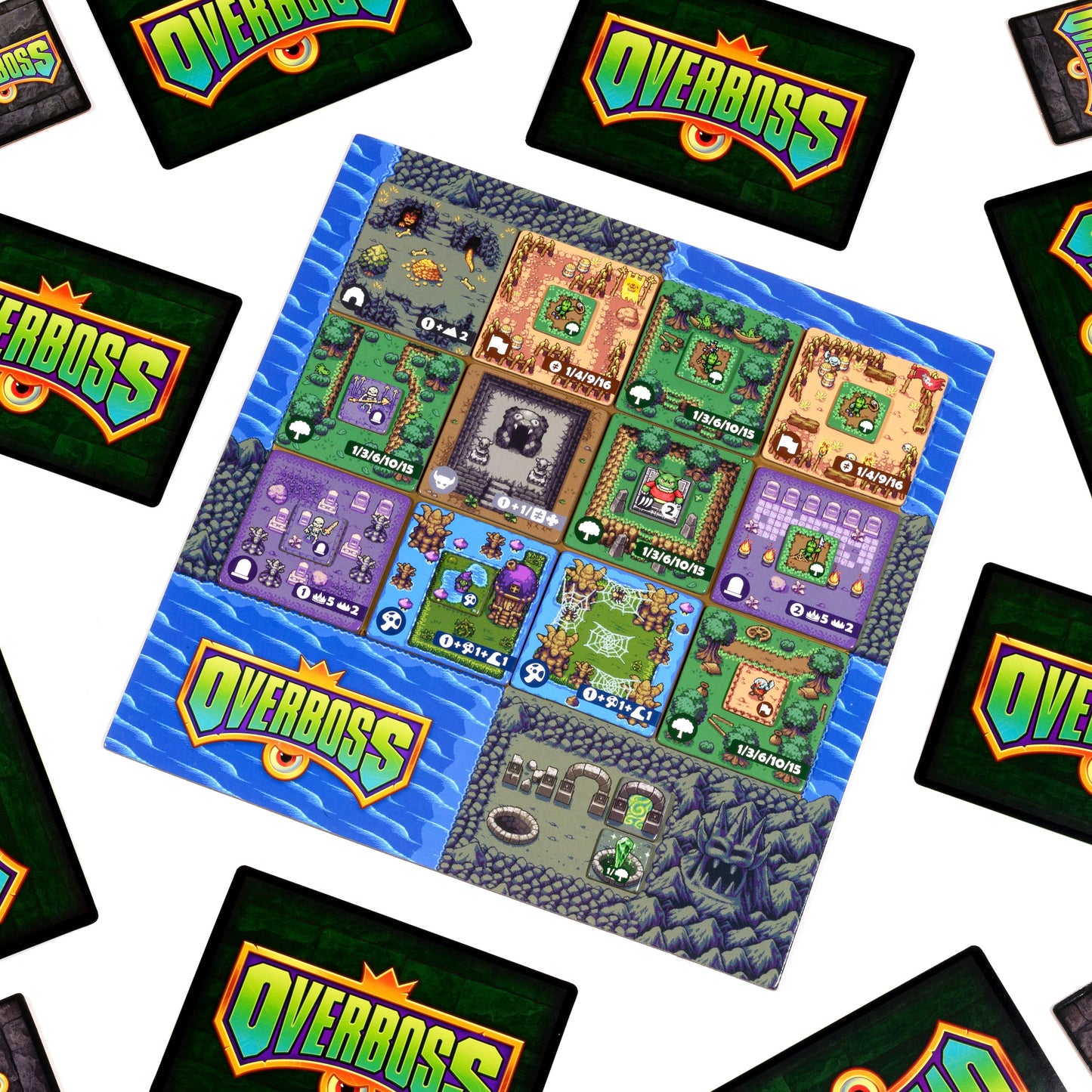OVERBOSS - The Strategic Tile-Laying Monster Game