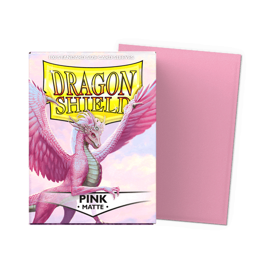 Dragon Shield Card Sleeves - 100 Count - Matte: Pink
