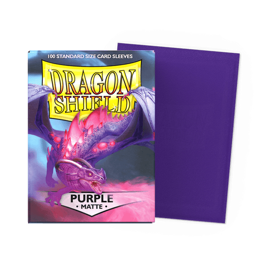 Dragon Shield Card Sleeves - 100 Count - Matte: Purple