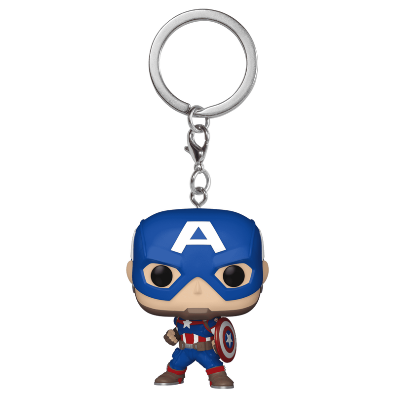 FUNKO POP! KEYCHAIN: Marvel: Captain America (New Classics)