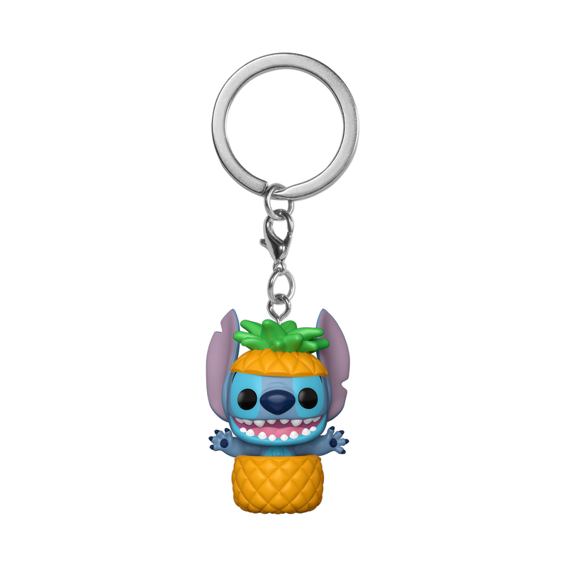 FUNKO POP! Keychain: Lilo & Stitch - Stitch In A Pineapple!