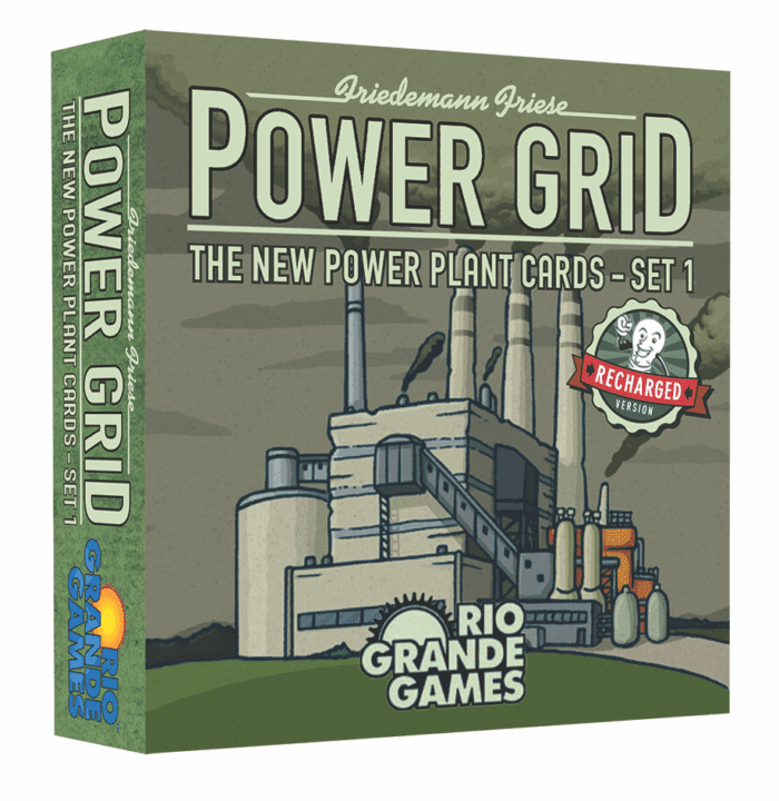 Power Grid - Recharged - The New Power Plants Expansion Set #01 - Rio Grande Games