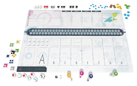 TIME Stories - Base Game - A Cooperative Time Travel Board Game - Asmodee