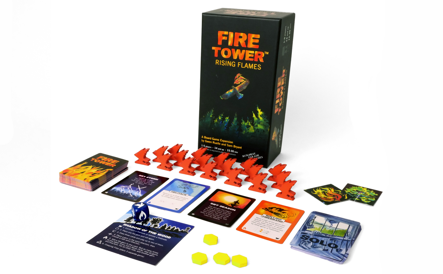 Fire Tower - Rising Flames Expansion - Board Game - Runaway Parade Games