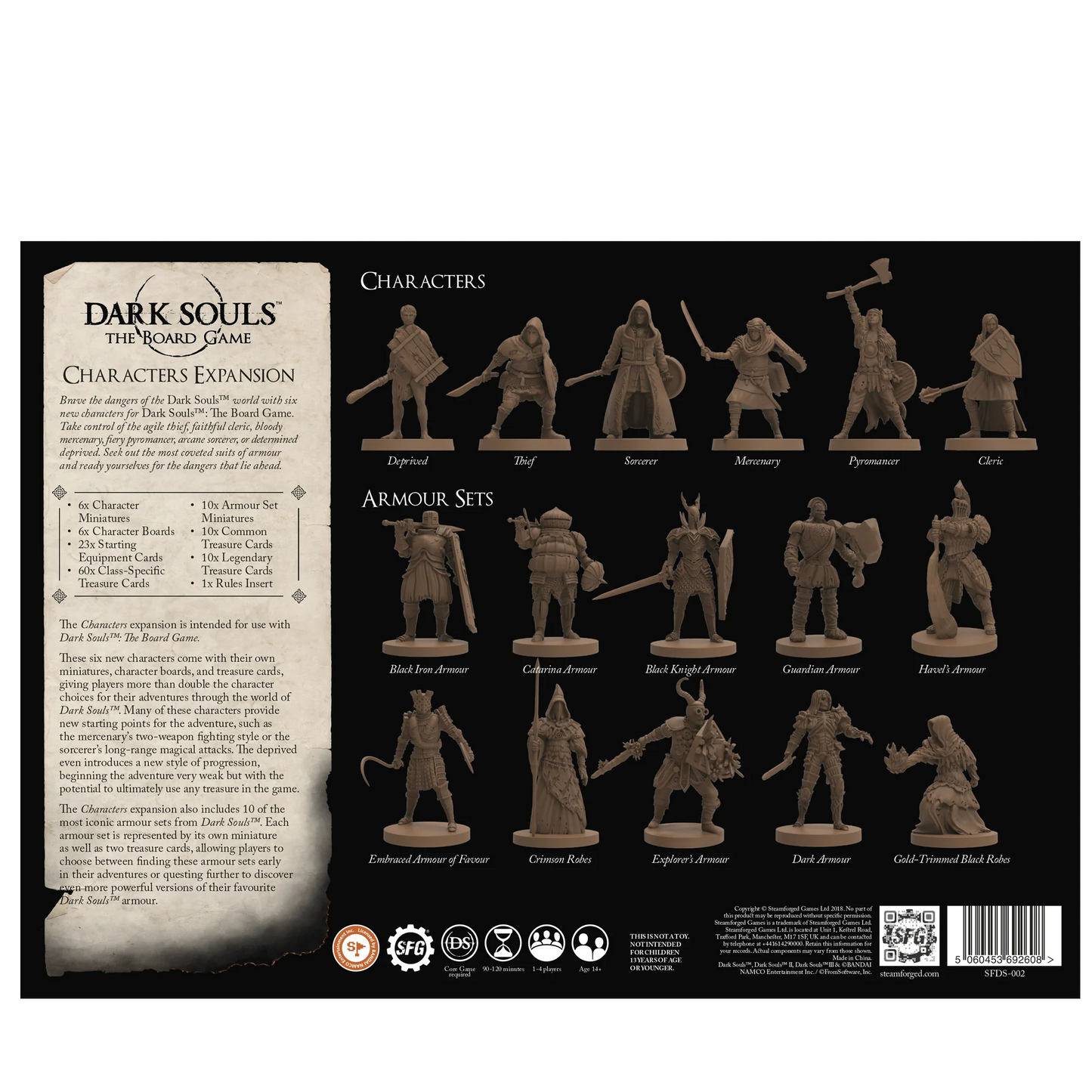 Dark Souls - The Board Game - Characters Expansion - Steamforged Games