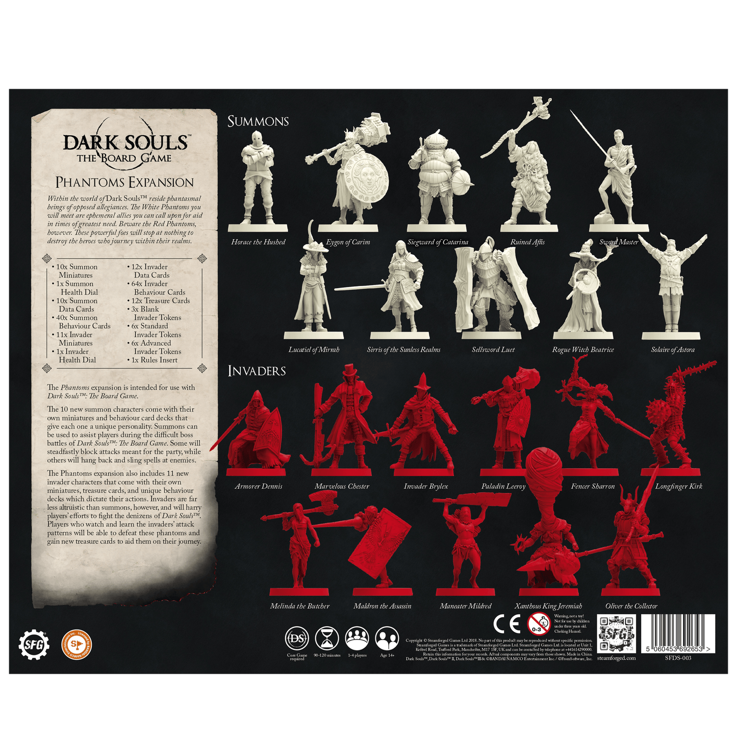Dark Souls - The Board Game - Phantoms Expansion - Steamforged Games