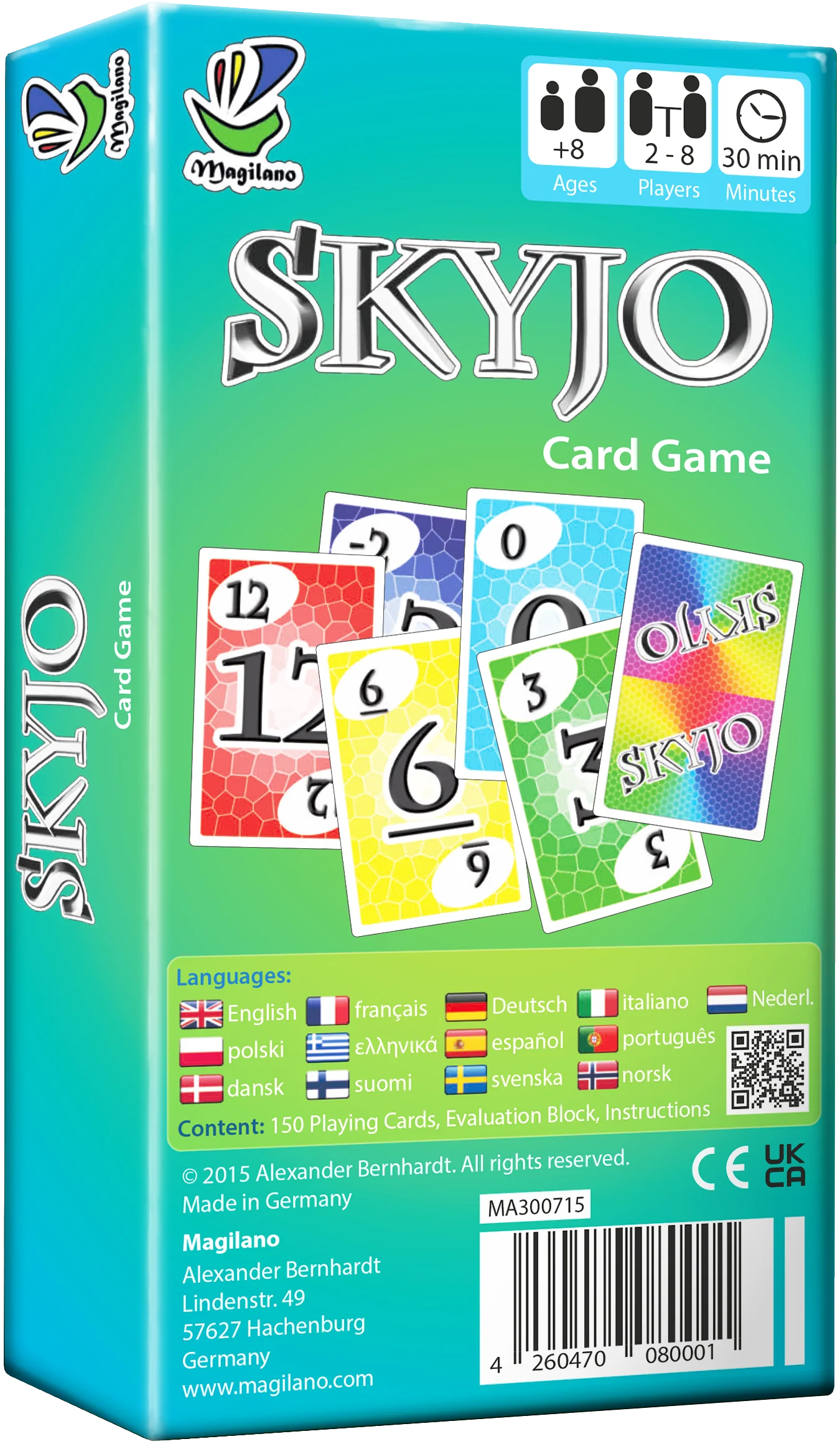 Skyjo - A Fast-paced Flippin' Game - Magilano Games
