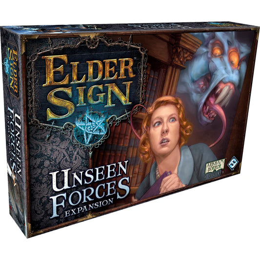 Elder Sign - A Cooperative Game Board - "Unseen Forces" - Expansion #1