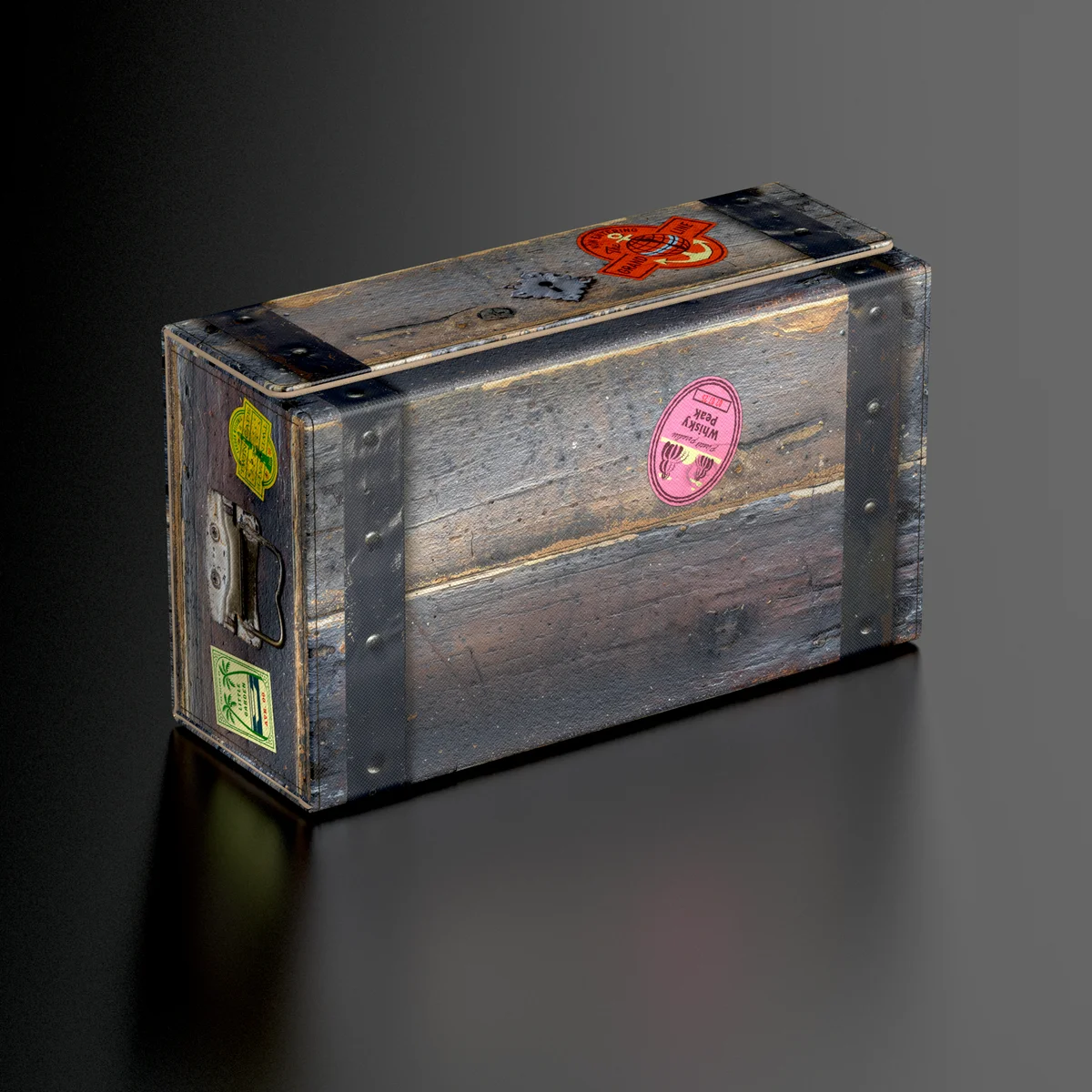 Squaroes - Archive - One Piece Collector's Case - Wooden Chest