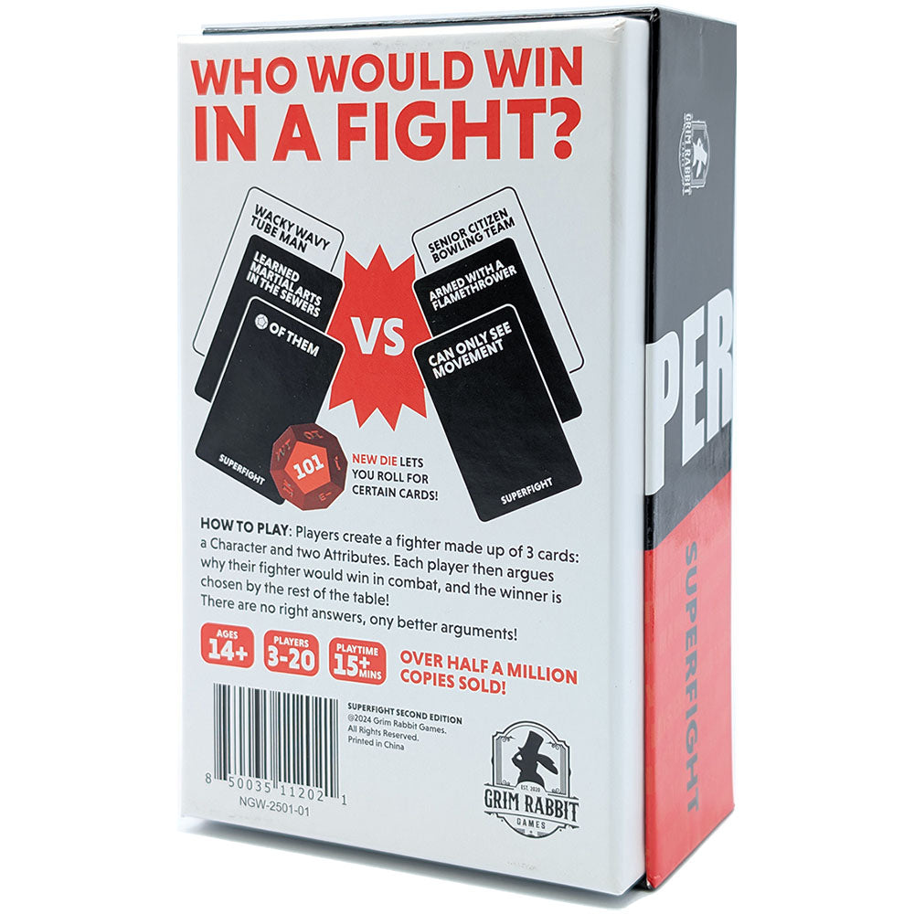 Superfight - The Core Deck Card Game (Base Set) 2nd edition