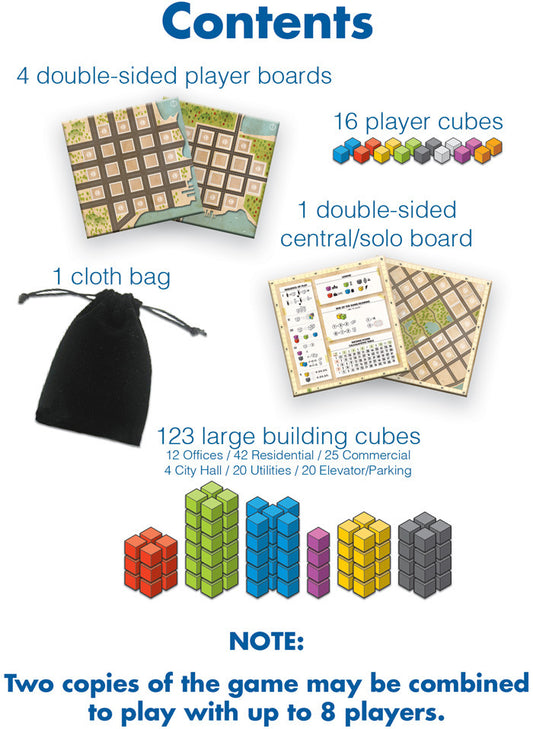 Town Center 4th Edition - A Building Placement Game - Audi Creations Edition