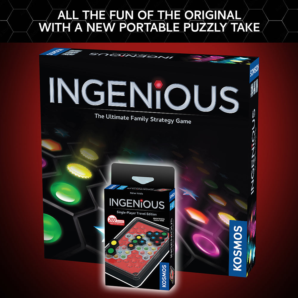 Ingenious - Single Player Travel Edition - Pocket Puzzles - Thames and Kosmos