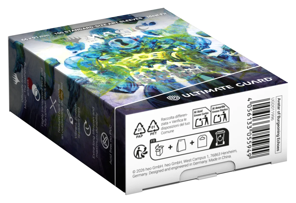 Art Sleeves Magic: The Gathering "Reality Fracture" - Avatar Of Burgeoning Echoes (PURPLE)