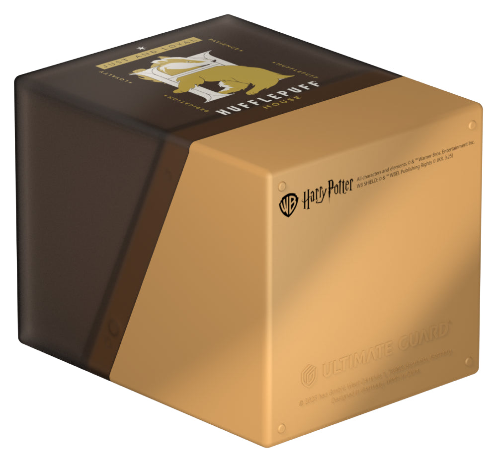 Harry Potter: Hogwarts Houses - Hufflepuff - Boulder 100+ Deck Box - Ultimate Guard