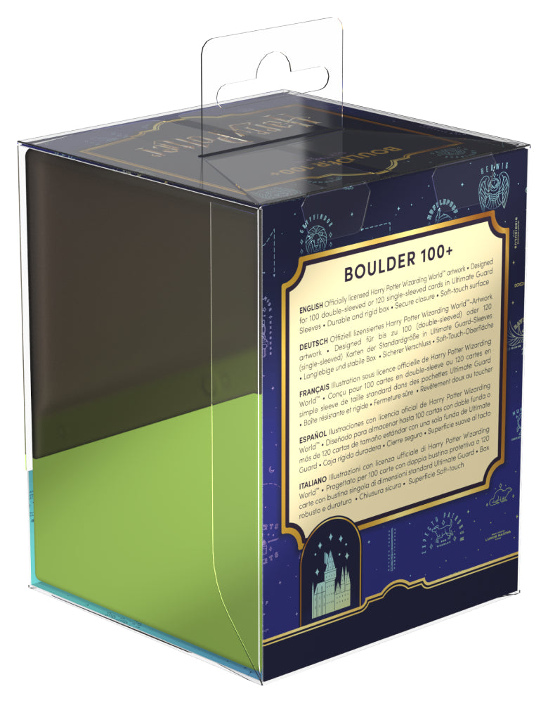 Harry Potter: Hogwarts Houses - Slytherin - Boulder 100+ Deck Box - Ultimate Guard