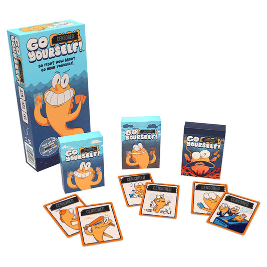 Go F Yourself - Go Fish? How about your go F Yourself? A Party Card Game - Spite House Games