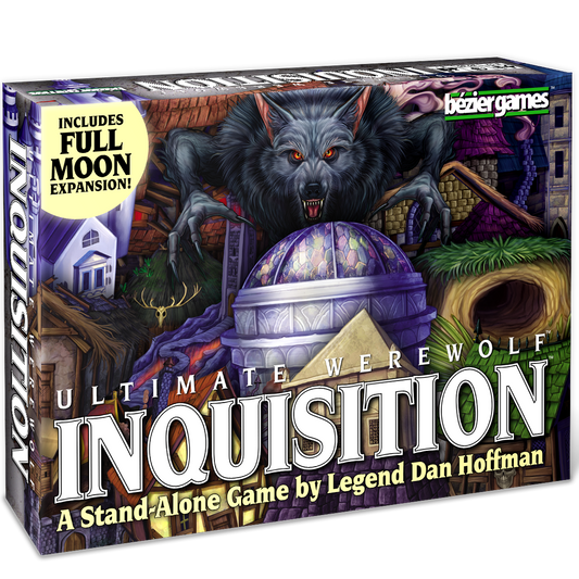Bezier Games - Ultimate Werewolf - INQUISITION + Full Moon Expansion Included!