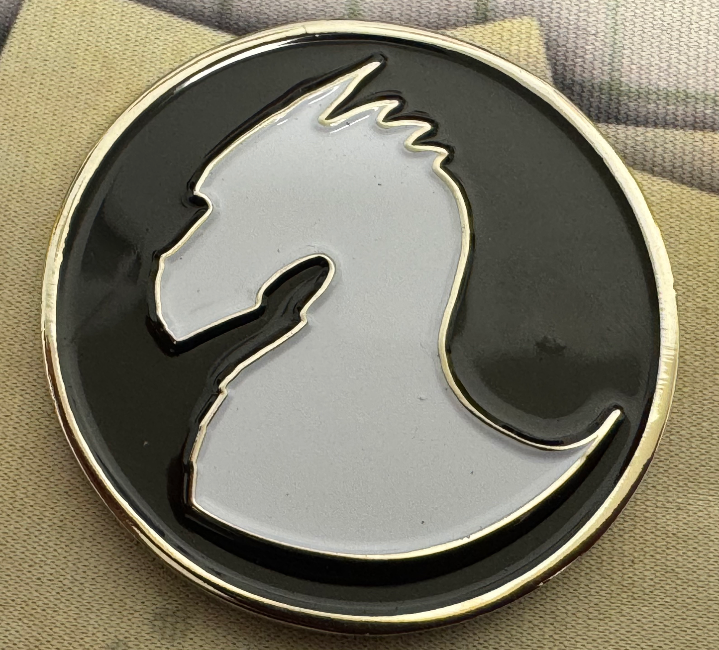 The Wizard of Oz - Kansas Brass Enamel Player Token/Coin - Albino Dragon