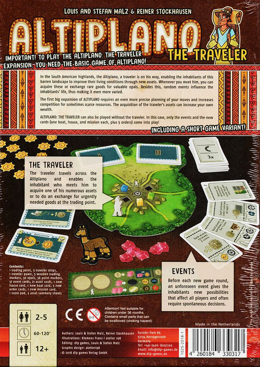 Altiplano - The Traveler Expansion Box - Renegade Games