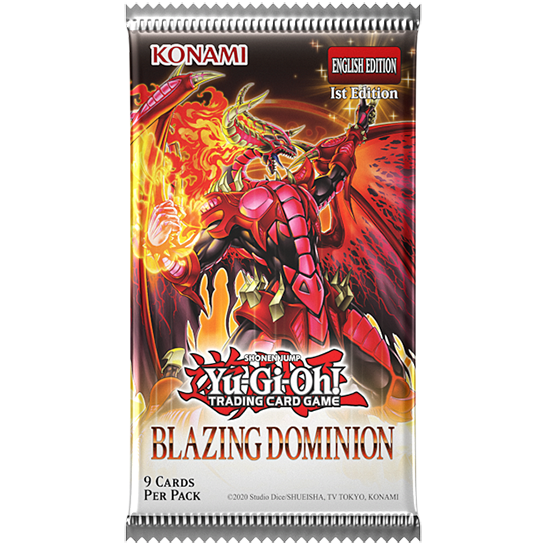 Yu-Gi-Oh! TCG: Blazing Dominion (2026) Booster Pack - Konami
