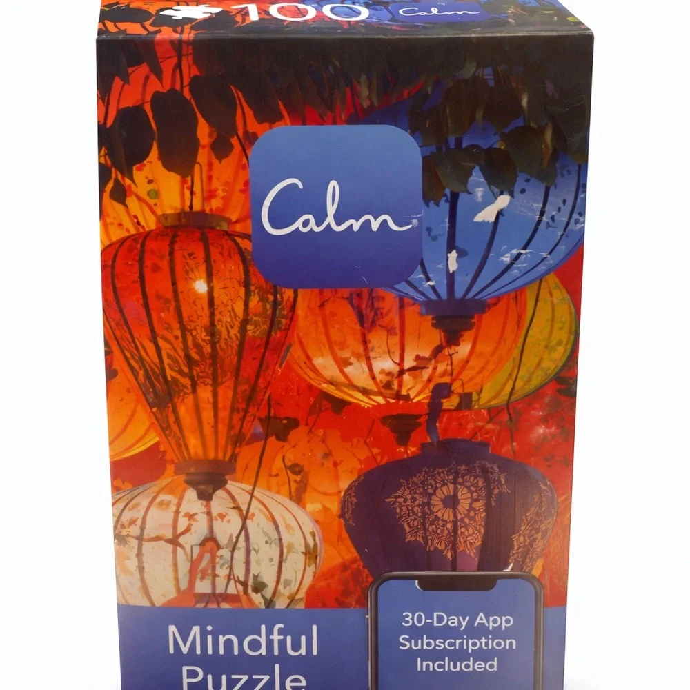 Calm on the Go - 100 pc Puzzle - Lanterns