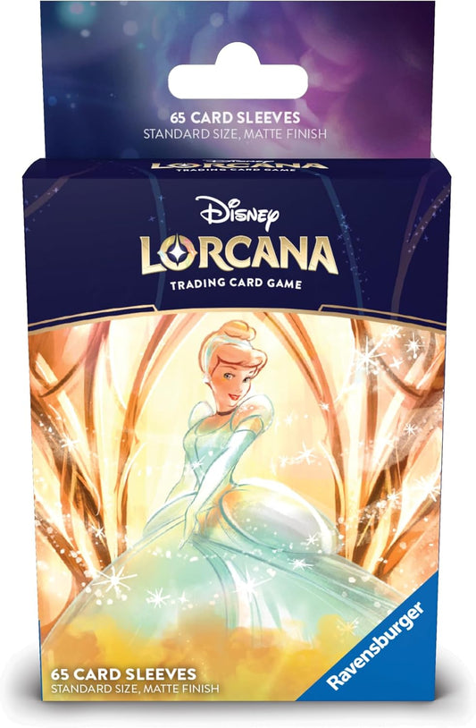 Disney's Lorcana - Rise Of The Floodborn - Cinderella - 65 Card Sleeves - Ravensburger