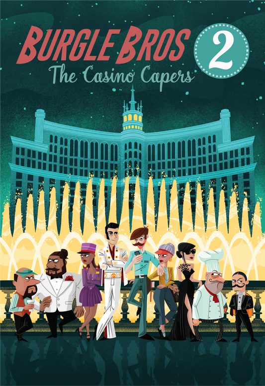 Burgle Brothers 2 - The Casino Caper - Board Game