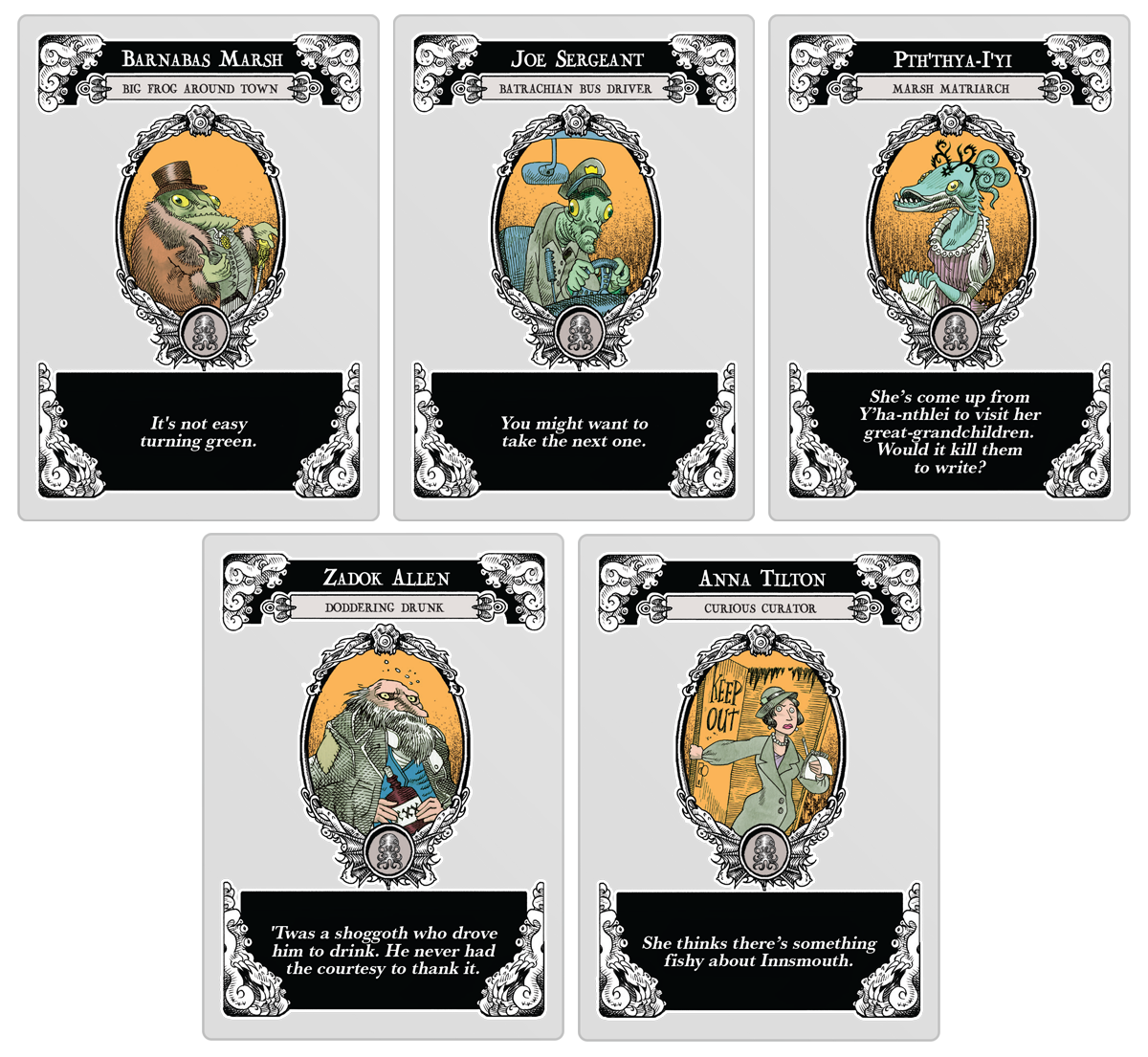 COMBO PACK! Cthulhu Gloom - Card Game - Base Set + Expansion