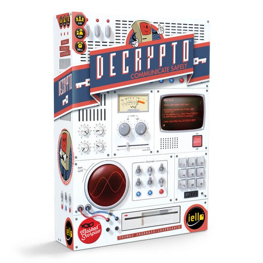 Decrypto - Communicate Safely - Decryption Co-Op Game - Masked Scorpion / IELLO