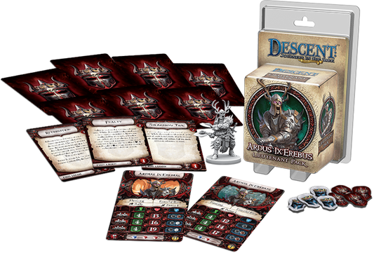 Descent - Journeys In the Dark - 2nd Ed. - Ardus Ix'Erebus Lieutenant Pack Expansion - Fantasy Flight