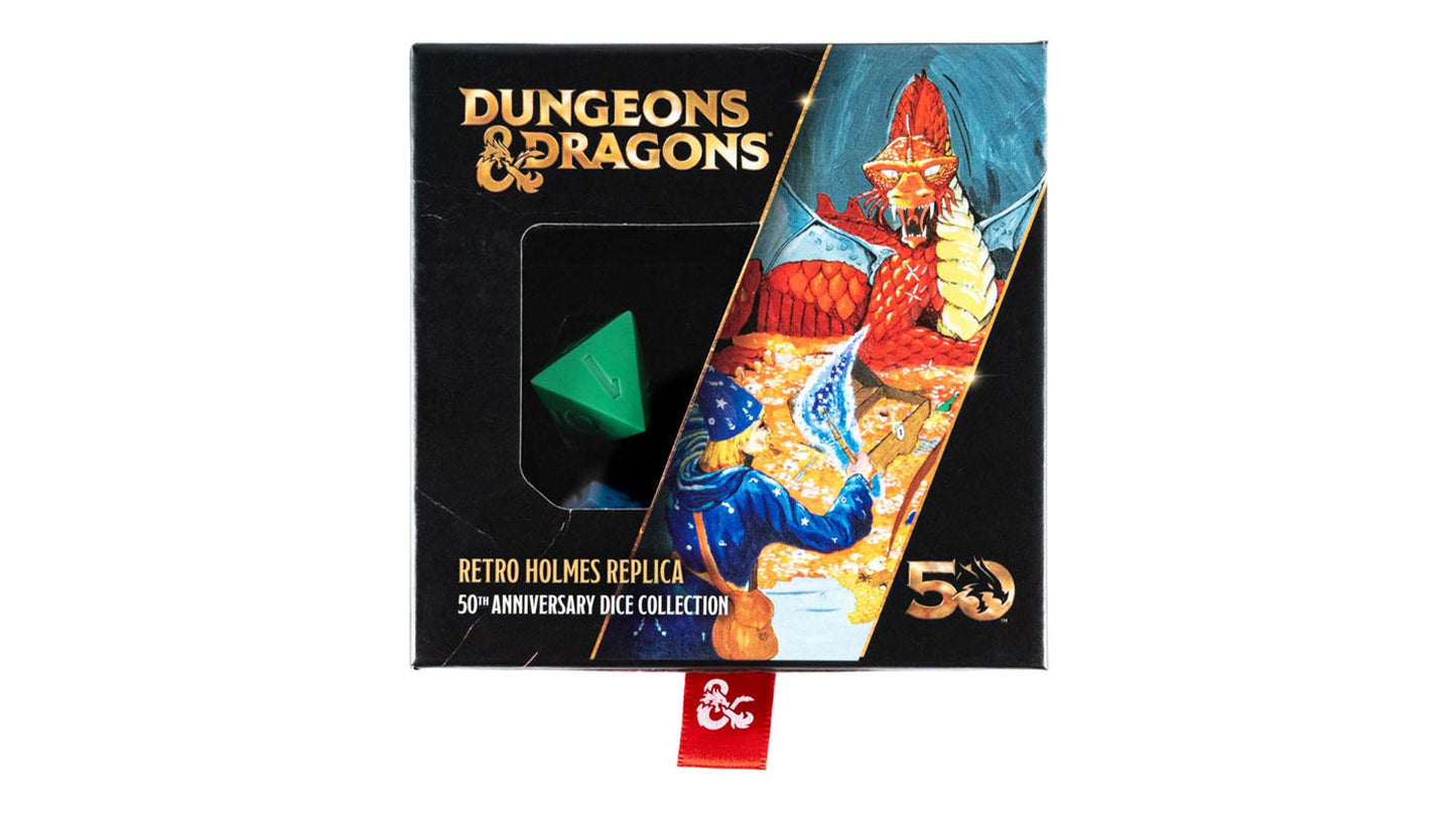 D&D 50th Anniversary Retro Holmes Replica Set - Fanroll Dice
