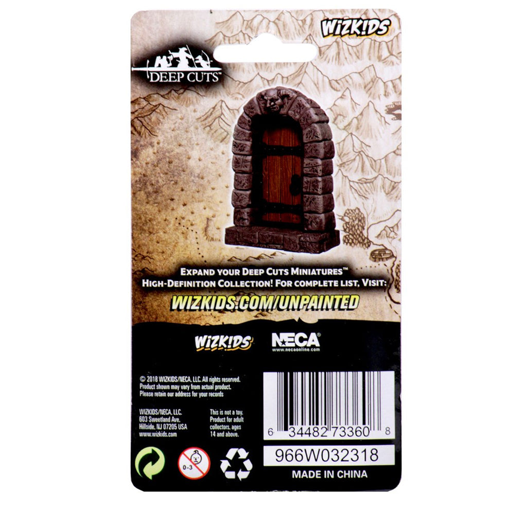 WizKids Unpainted Miniatures - Doors - Deep Cuts