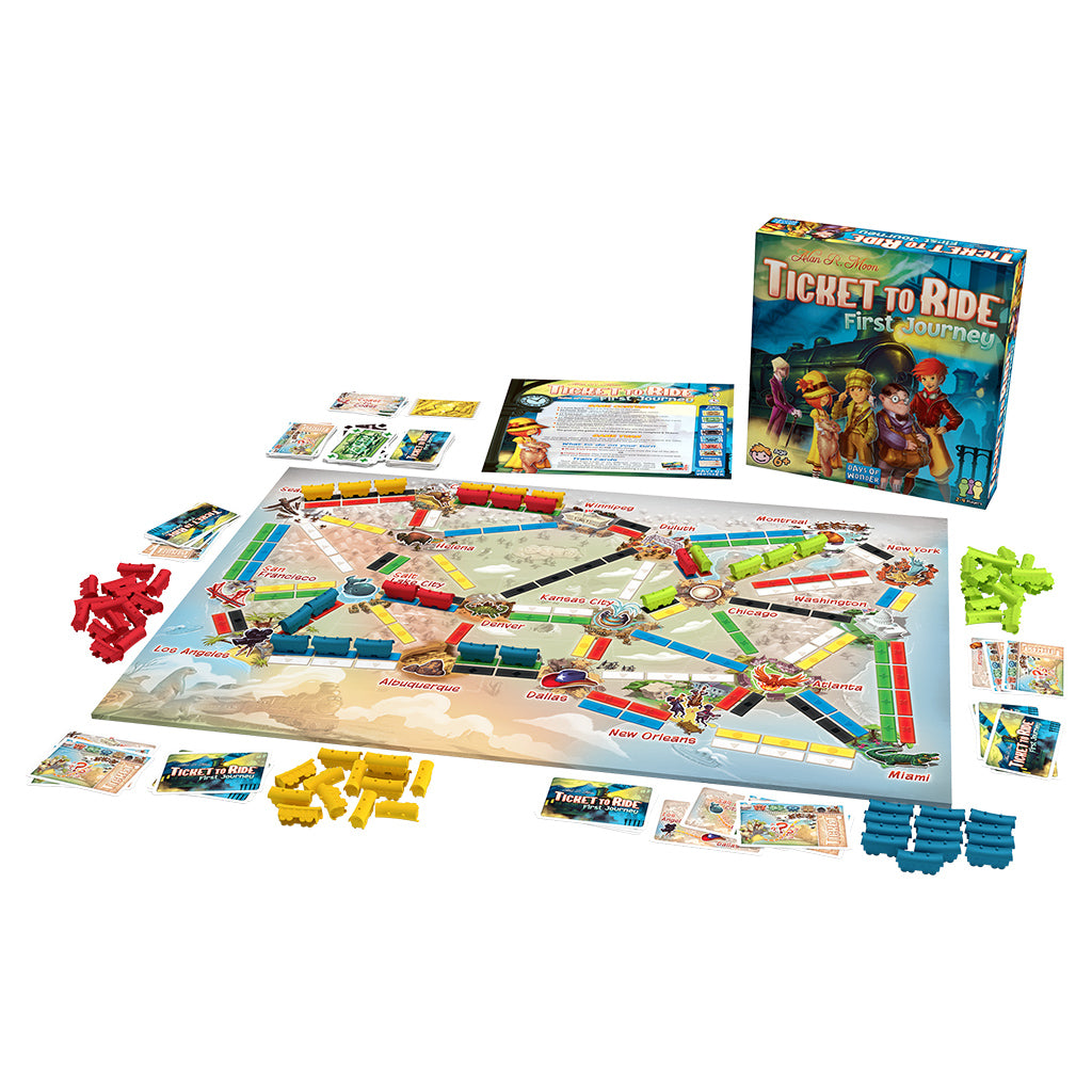 Ticket To Ride - First Journey - Board Game - Days of Wonder