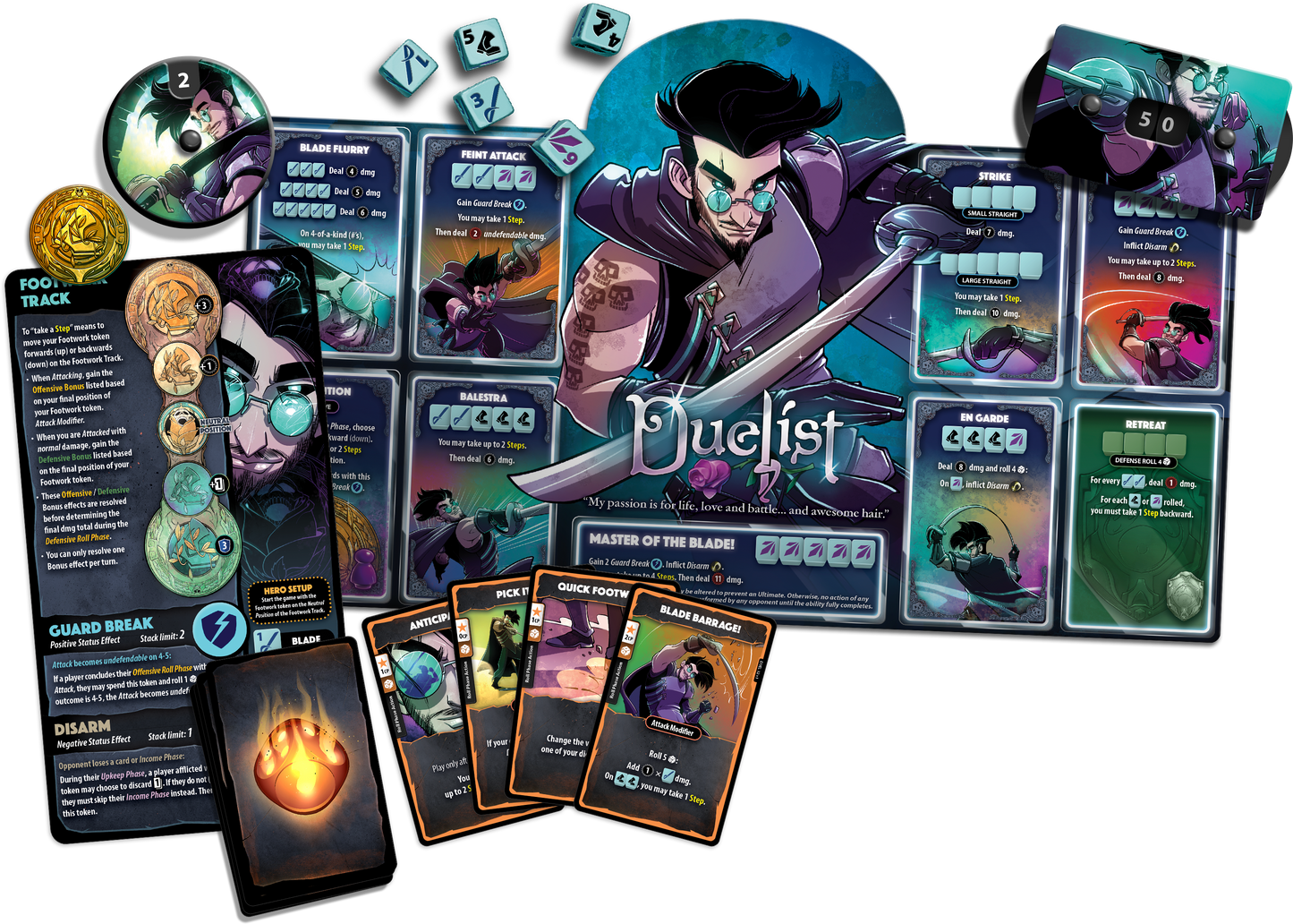 Dice Throne - Hero Pack - Duelist