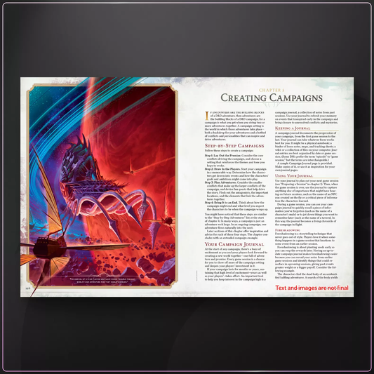 Dungeons & Dragons RPG: Dungeon Masters Guide Hard Cover (2024)