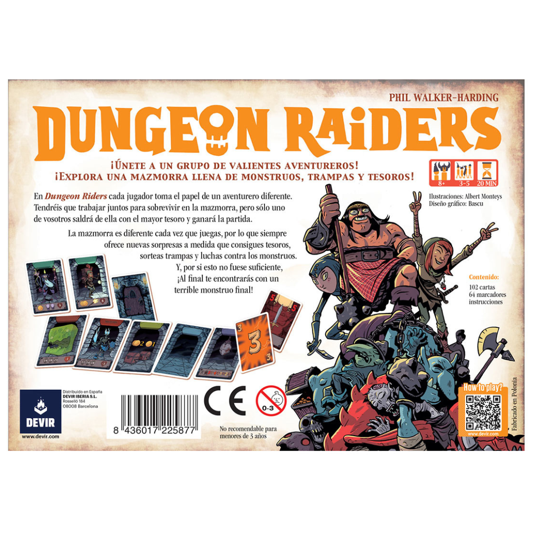 Dungeon Raiders - 2nd Edition - Devir Games