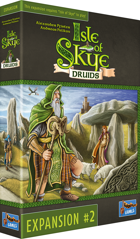Isle of Skye - Druids - Expansion #02- Board Game - Lookout Games