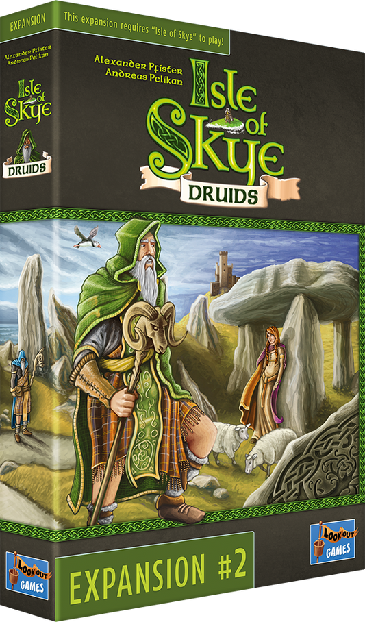 Isle of Skye - Druids - Expansion #02-  Board Game - Lookout Games