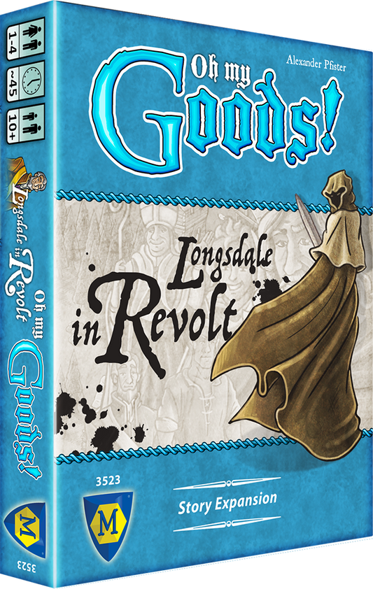Oh My Goods! - Lonsdale in Revolt - Card Game Expansion - Mayfair Games