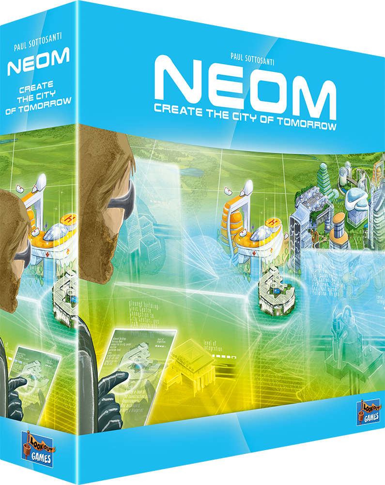 NEOM - Create the City of Tomorrow - Board Game - Lookout Games
